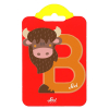Buchstabe B Bison