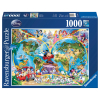 Puzzle Disney's Weltkarte