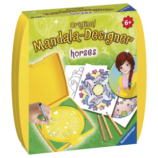 Mandala Designer Mini Pferde