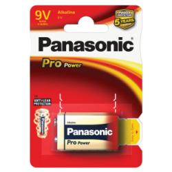 Batterie Panasonic 9V, 1-er