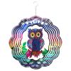 Windspiel Metall Flashy Owl