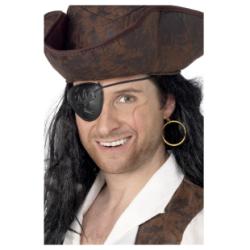 Augenklappe Pirat mit Ohr-