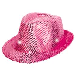 Chapeau LED pink