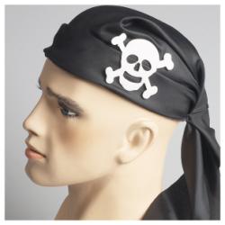 Bonnet pirate noir,