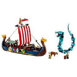 Le bateau viking et le serpent