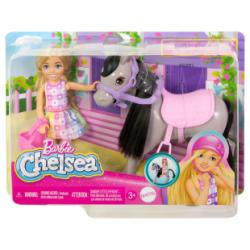 Barbie Chelsea et poney