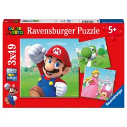 Puzzle Super Mario 3x49 pcs.