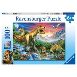 Puzzle Bei den Dinosaurier