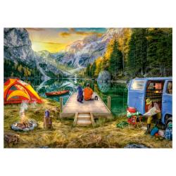 Puzzle Vacances au camping