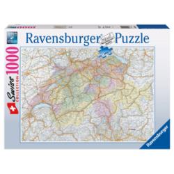 Puzzle Carte de la Suisse