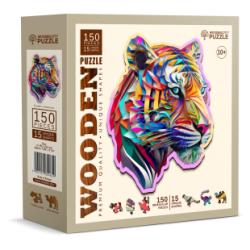 Puzzle en bois M Colorful Tiger