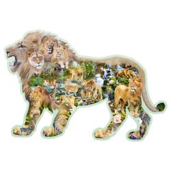 Puzzle en bois L Lion Roar