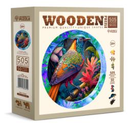 Puzzle en bois XL Colorful Bird