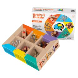 Brain Puzzle set de 6 pcs.