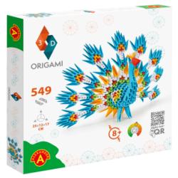 ORIGAMI 3D Paon