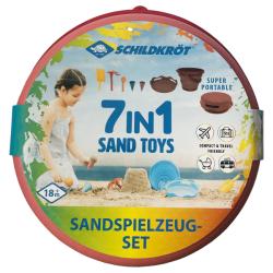 Sand Toys Seau pliable rouge