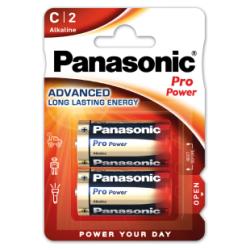 Batterie Panasonic C, 2-er
