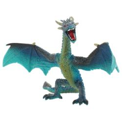 Dragon volant turquoise