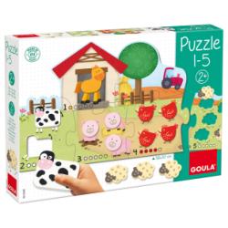 Puzzle Bauernhof 1-5