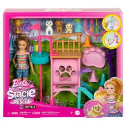 Barbie Stacey Welpen Spielplatz
