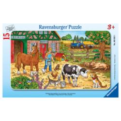 Puzzle Bauernhofleben