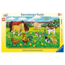 Puzzle Bauernhoftiere