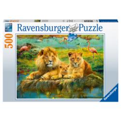 Puzzle Lwen in der Savanne