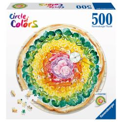 Puzzle Circle of Colors Pizza