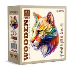 Puzzle Holz M Gaudy Cougar