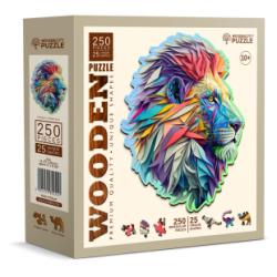 Puzzle Holz L Modern Lion