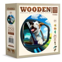 Puzzle Holz L Happy Dog