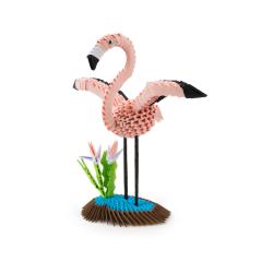 ORIGAMI 3D Flamingo