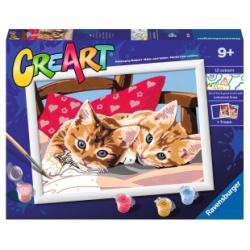 CreArt Two Cuddly Cats, d/f/i