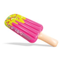 Floater Eis am Stiel pink/gelb